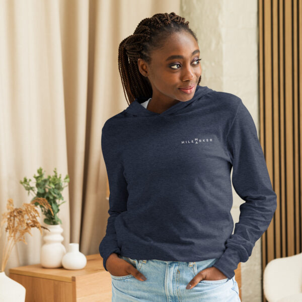 Milemarker Hooded long-sleeve tee