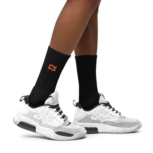 Milemarker Flag Embroidered socks