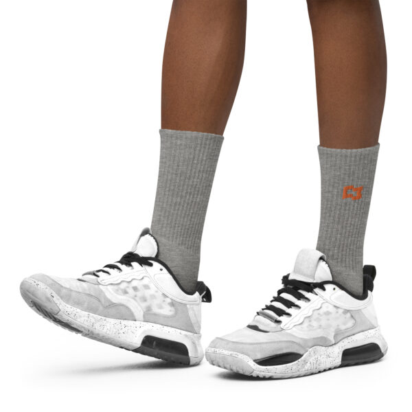 Milemarker Flag Embroidered socks - Image 4