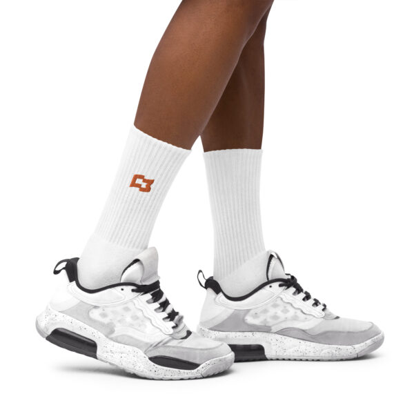 Milemarker Flag Embroidered socks - Image 5