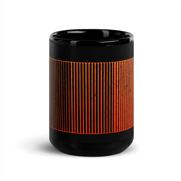 Milemarker Black Glossy Mug - Image 3